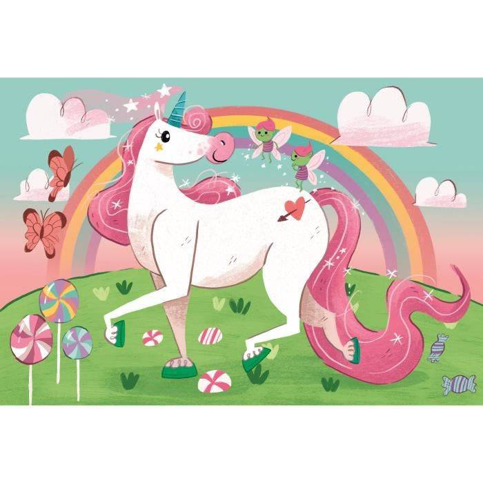 Puzzle UNICORNS 2 x 20 Stück