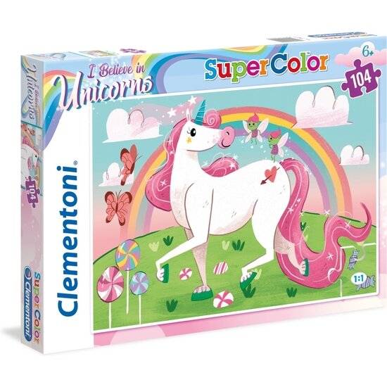 Clementoni 104 Pcs.Puzzle I Believe In Unicorns 27