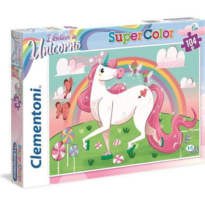 Puzzle Unicorns 104 Stück