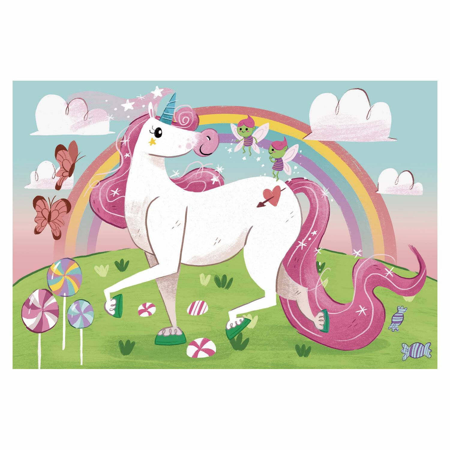 Clementoni 104 Pcs.Puzzle I Believe In Unicorns 27