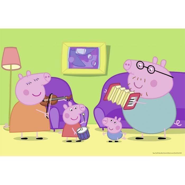 PEPPA PIG Puzzle At Home 2x12-tlg