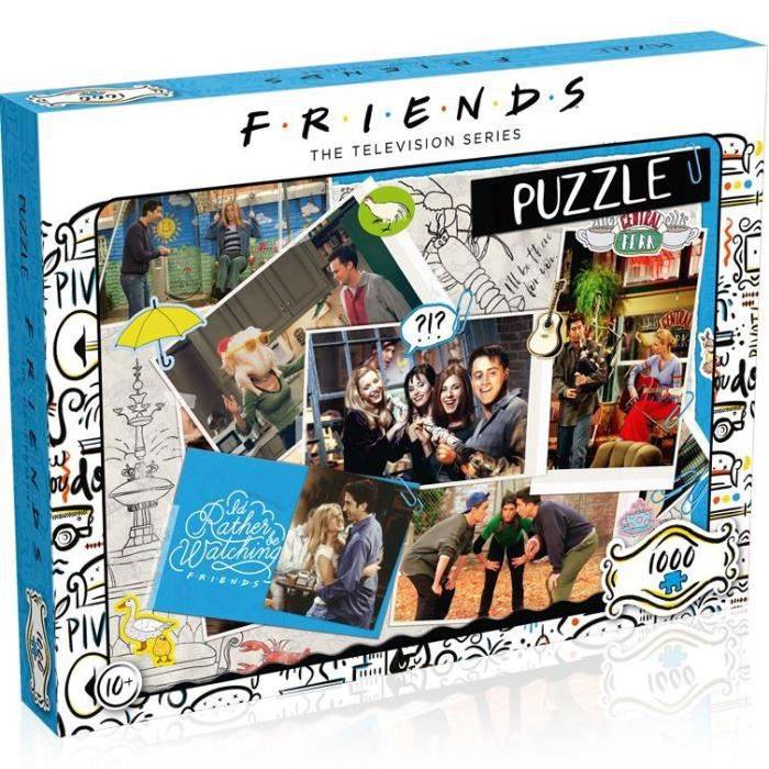 Freunde Puzzle Scrapbook 1000 Stück