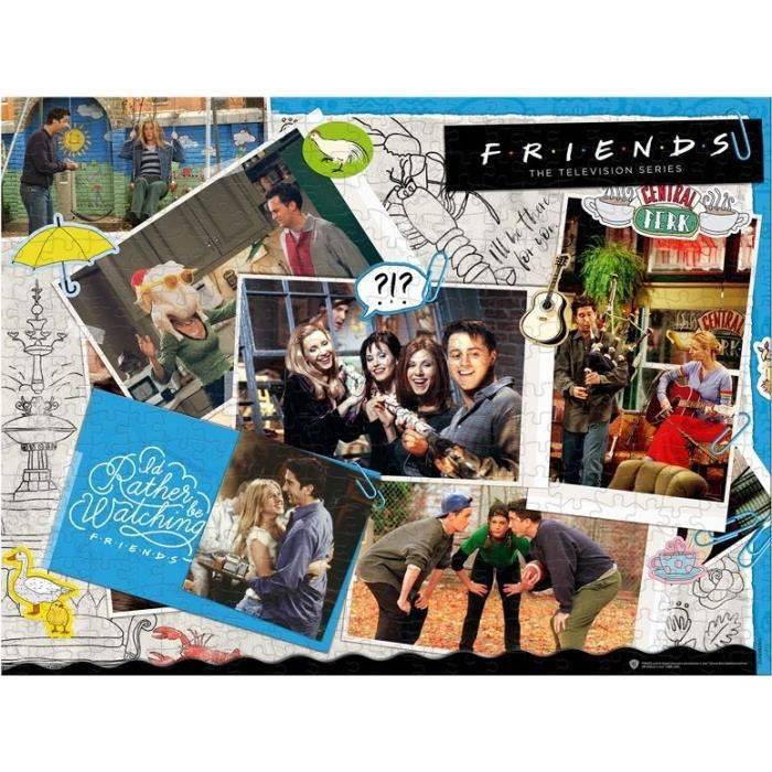 Freunde Puzzle Scrapbook 1000 Stück