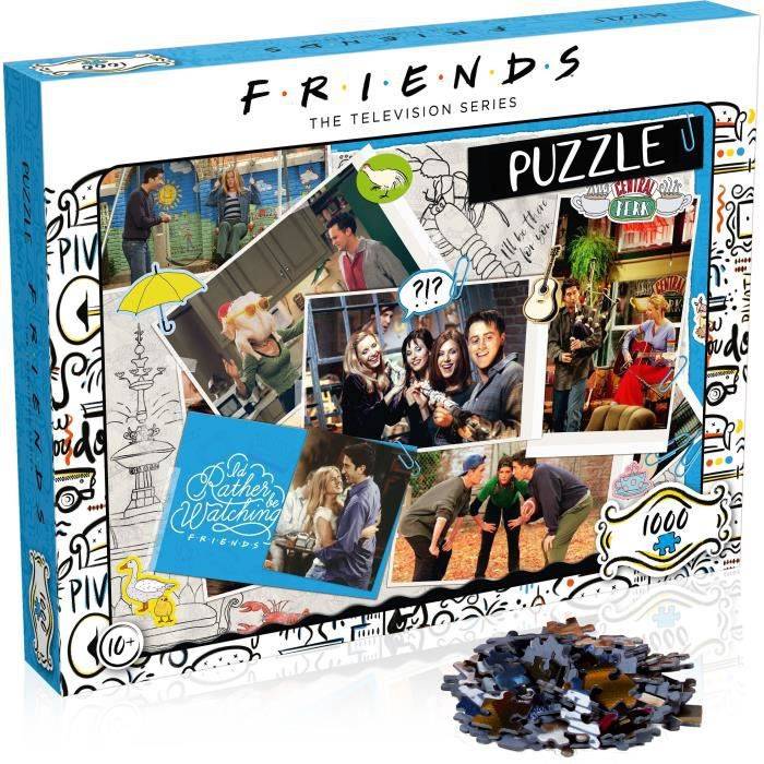 Freunde Puzzle Scrapbook 1000 Stück