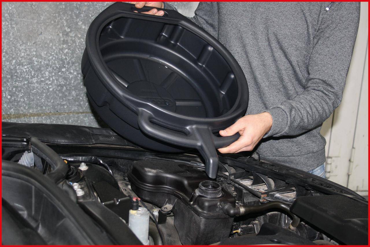 KS TOOLS Auffangwanne 17 Liter, Ø 445 mm