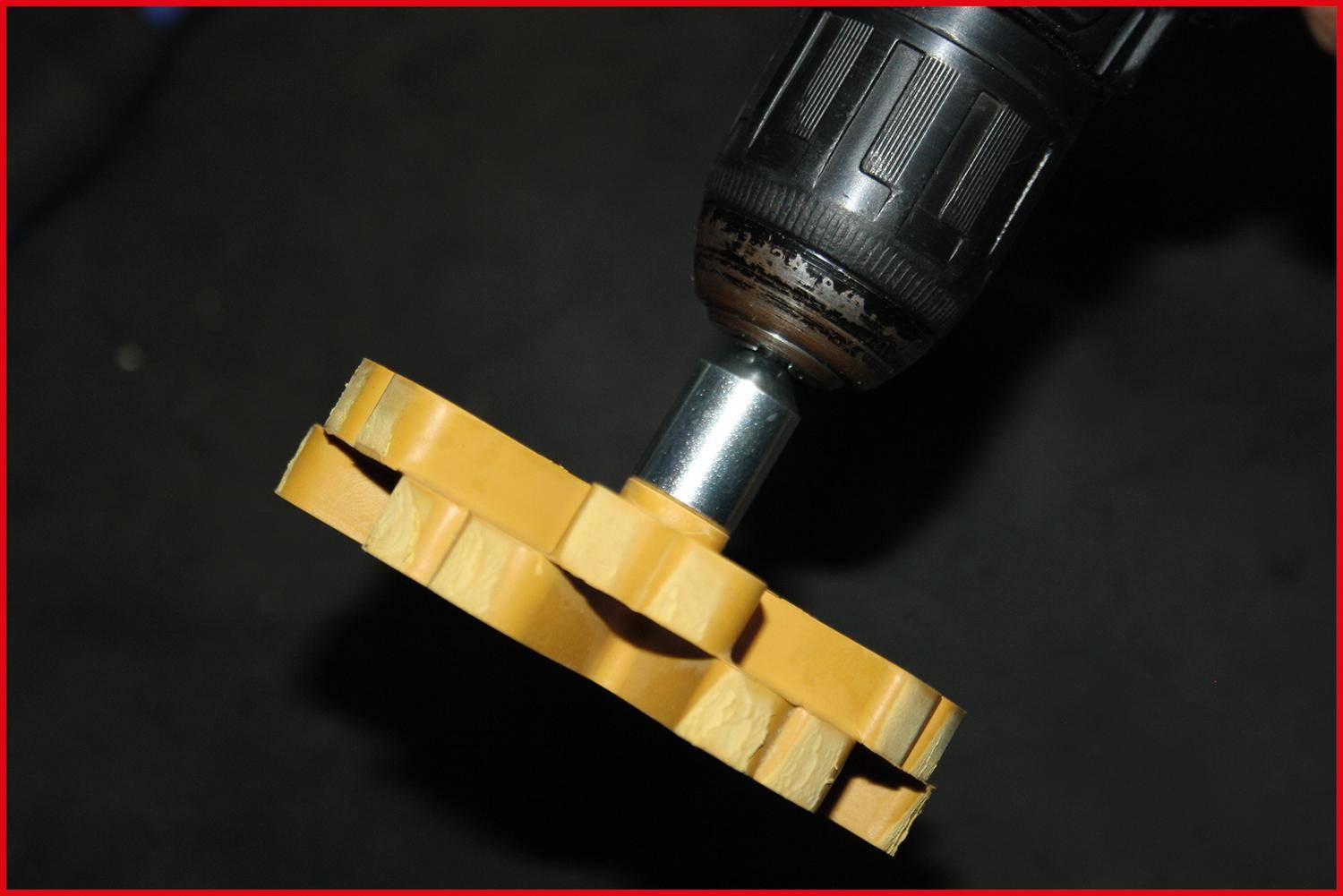 KS TOOLS Spanndorn fr Folienradierer, 6 mm