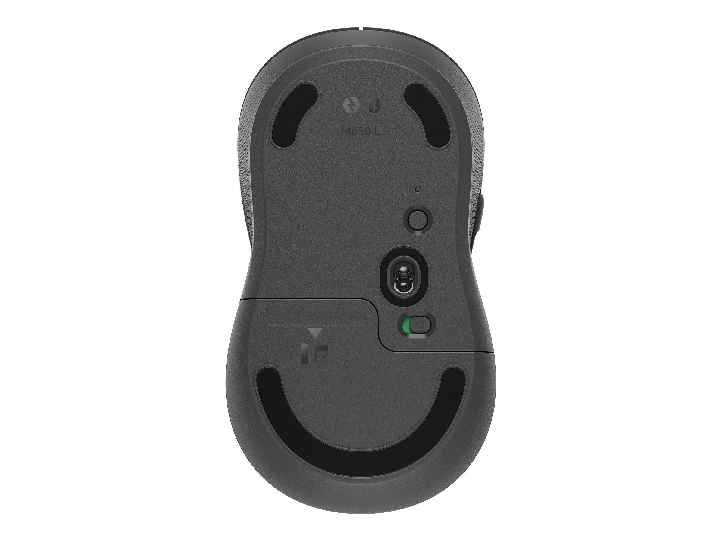 Logitech Signature M650 L LEFT - Maus - Größe L