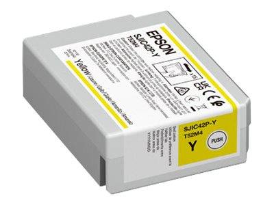 Epson SJIC42P-Y - 50 ml - Gelb - original - Tintenpatrone - für ColorWorks CW-C4