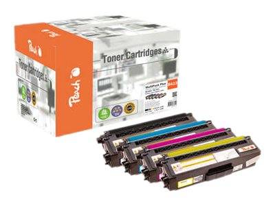 Peach Multi Pack Plus - 5er-Pack - XL - Schwarz, Gelb, Cyan, Magenta - kompatibel - wiederaufbereitet