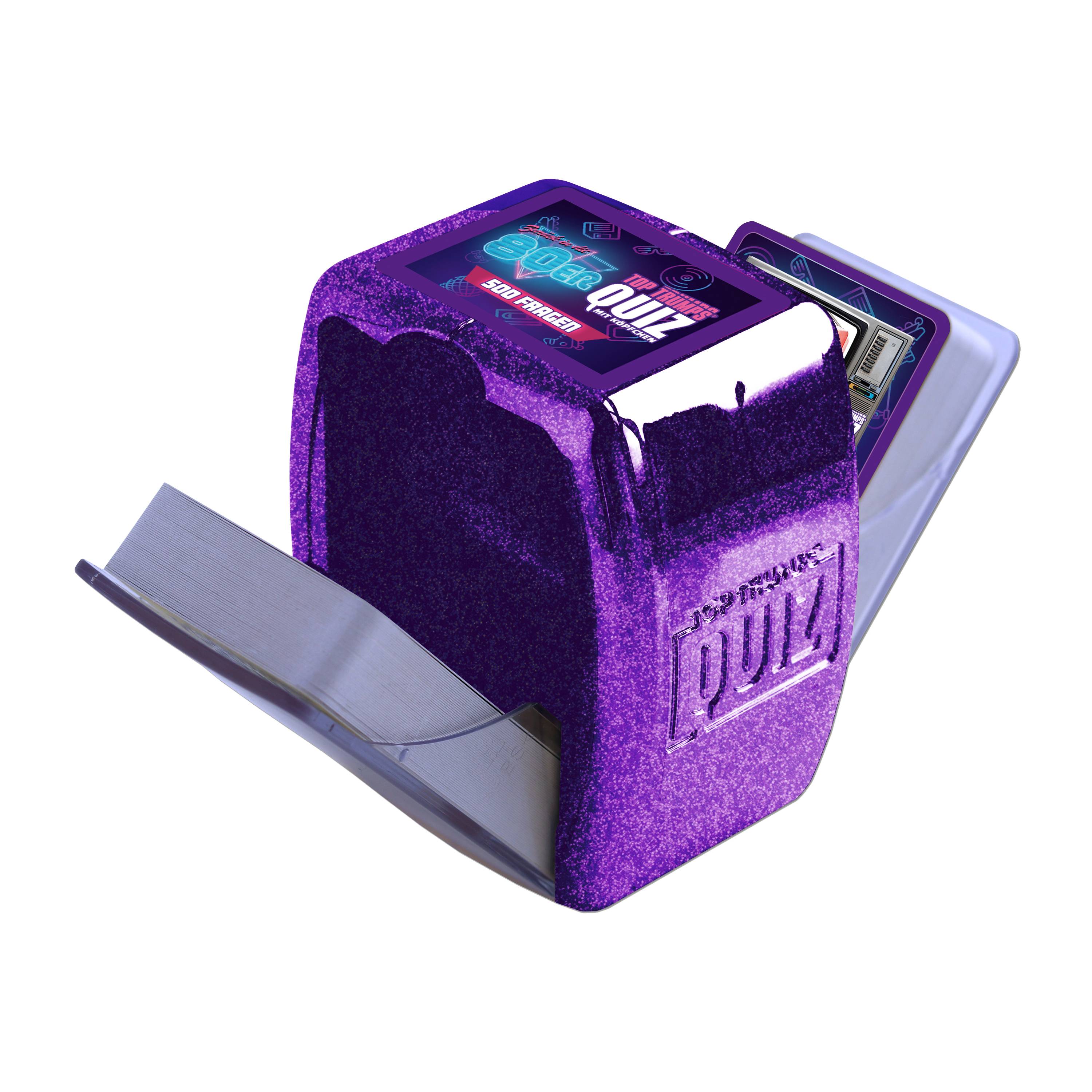 Top Trumps Quiz 80er Ratespiel Wissensspiel Fragespiel Gesellschaftsspiel