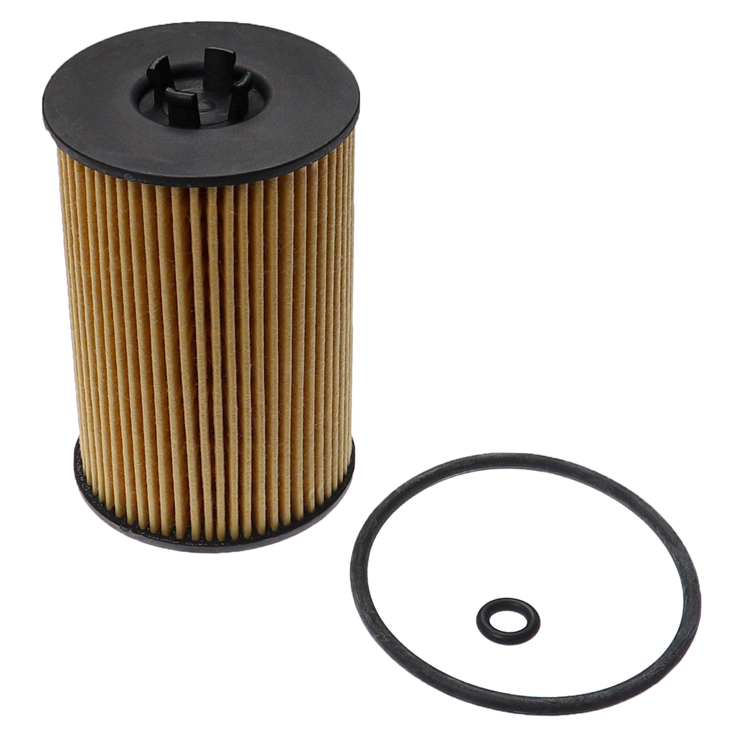 vhbw Ölfilter kompatibel mit Audi A3 77 KW 105 PS | 1598 ccm KFZ 2012/10-2015/05 8V1 8VK 1.6 TDI