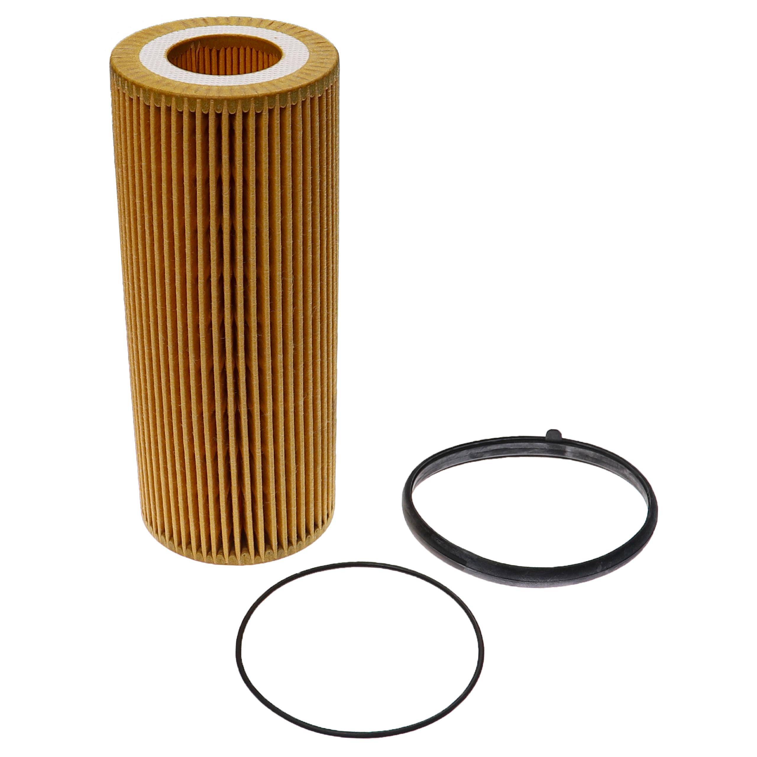 vhbw Ölfilter kompatibel mit Audi A4 2005/01-2008/06 8EC B7 3.2 FSI quattro 3123 ccm 188 KW 255 PS KFZ