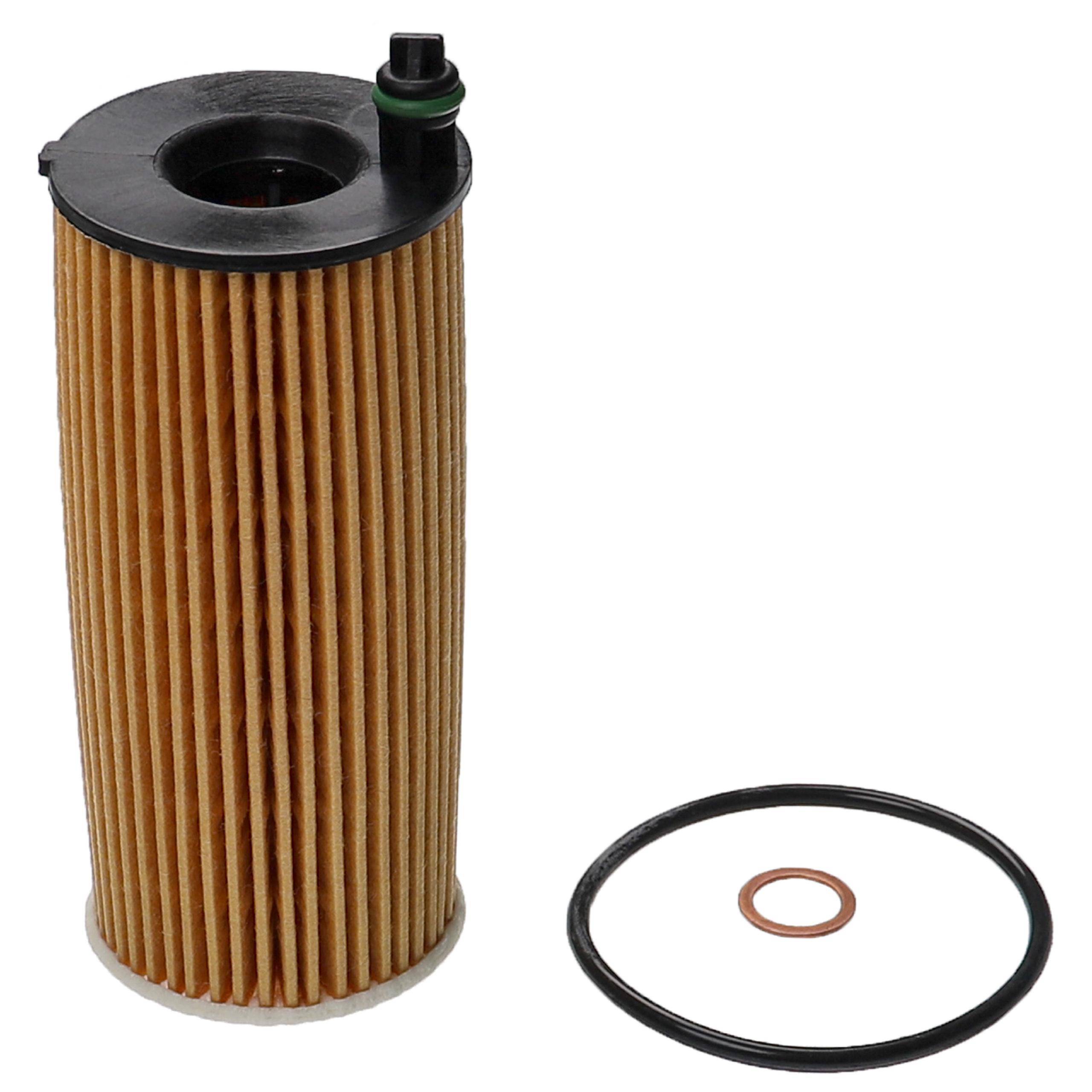 vhbw Ölfilter kompatibel mit BMW 3er Touring 2015/04-2018/02 F31 325d 1995 ccm 165 KW 224 PS KFZ