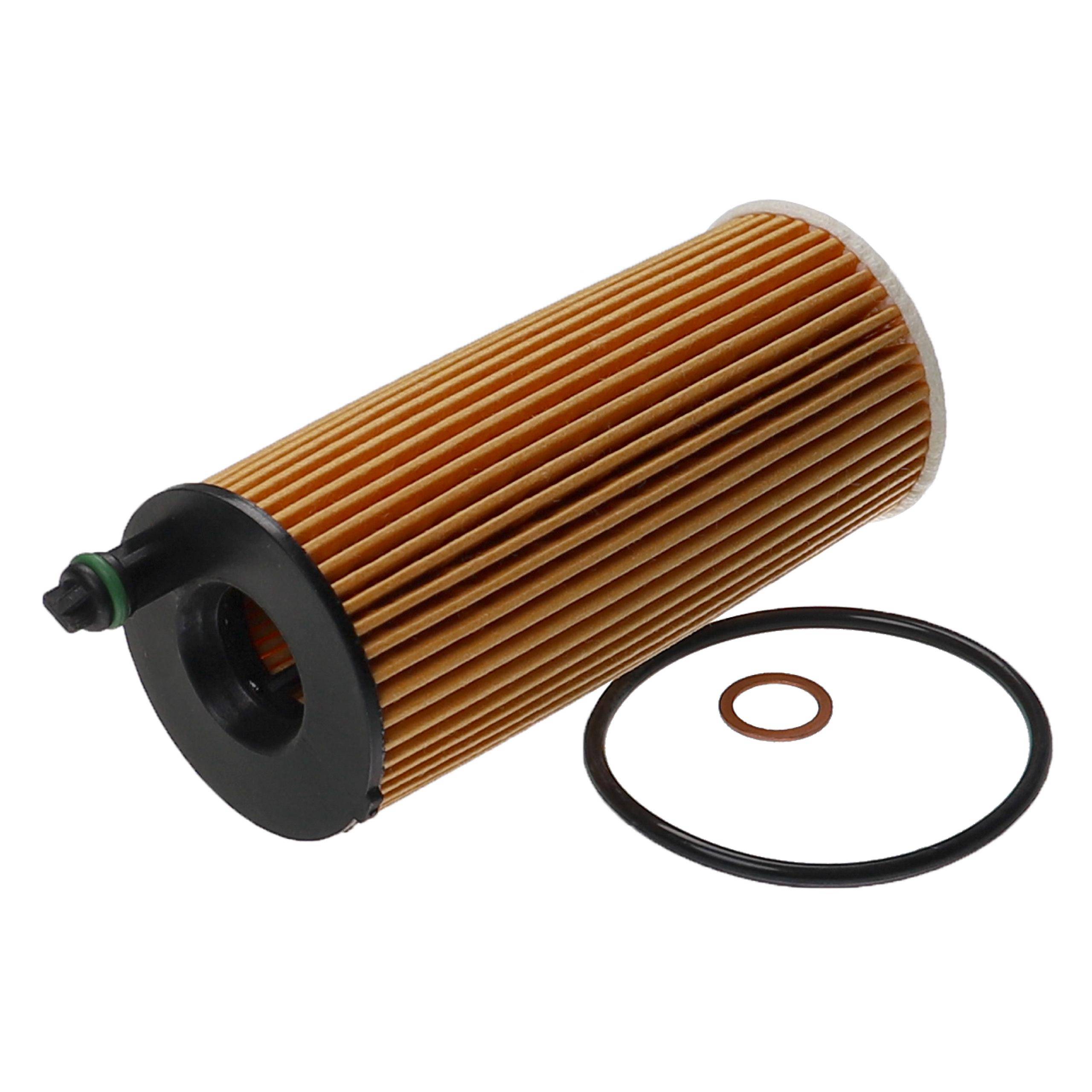 vhbw Ölfilter Ersatz für Bosch F 026 407 205 für KFZ
