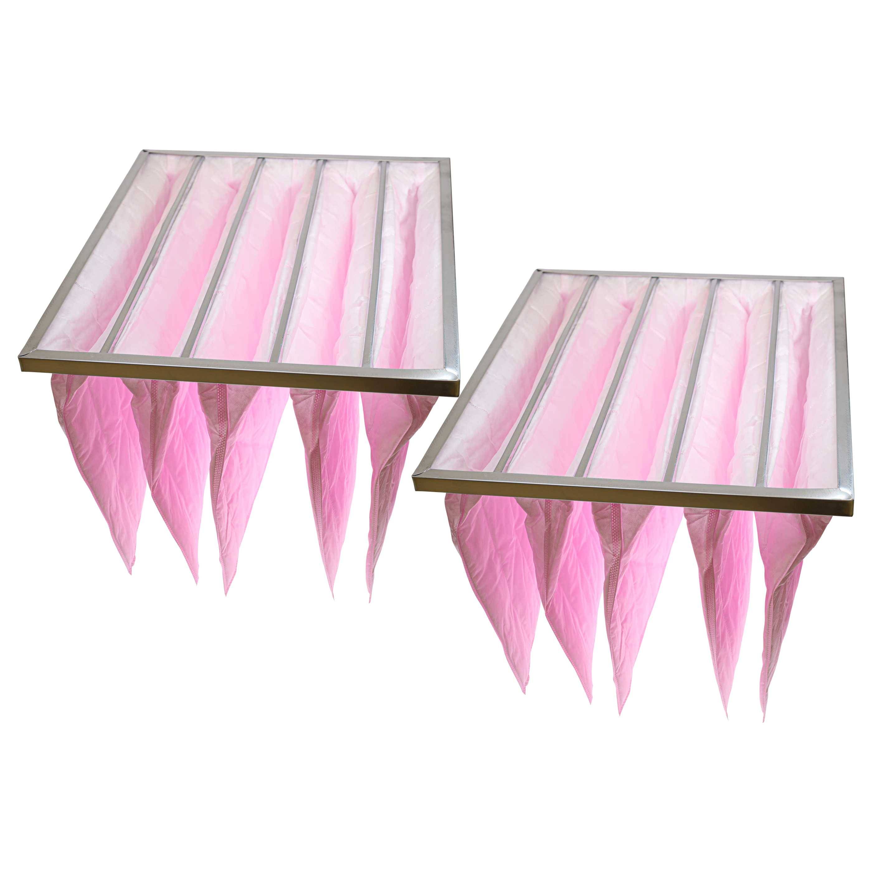 vhbw 2x Taschenfilter für Klima- und Lüftungsanlagen - Filter F7, 49 x 59,2 x 36 cm Rosa