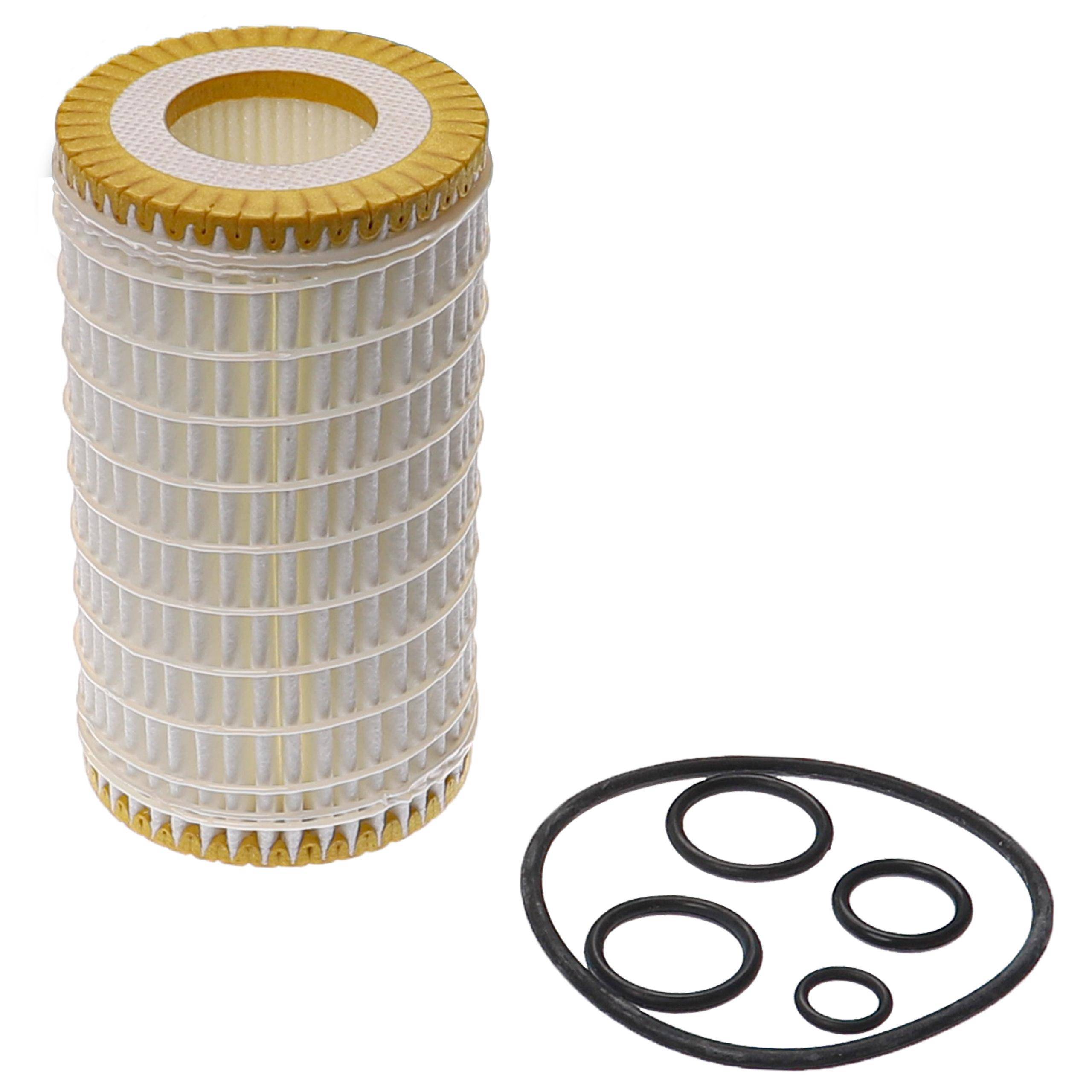 vhbw Ölfilter kompatibel mit Mercedes-Benz CLK Cabriolet 2005/01-2010/03 A209 CLK 350 3498 ccm 200 KW 272 PS KFZ