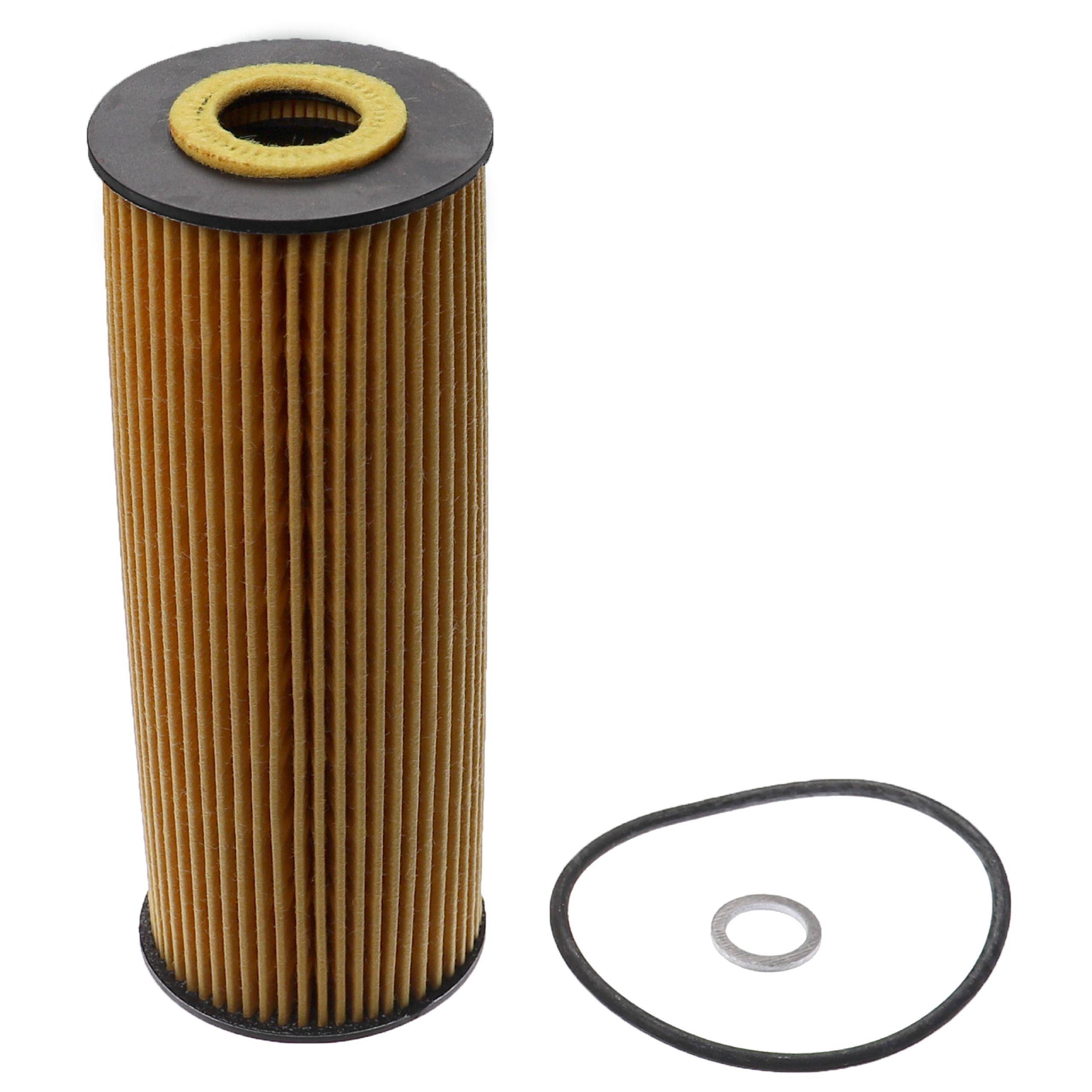 vhbw Ölfilter kompatibel mit Mercedes-Benz 124 1992/10-1993/06 W124 320 E 3199 ccm 162 KW 220 PS, W124 280 E 2799 ccm 145 KW 197 PS KFZ