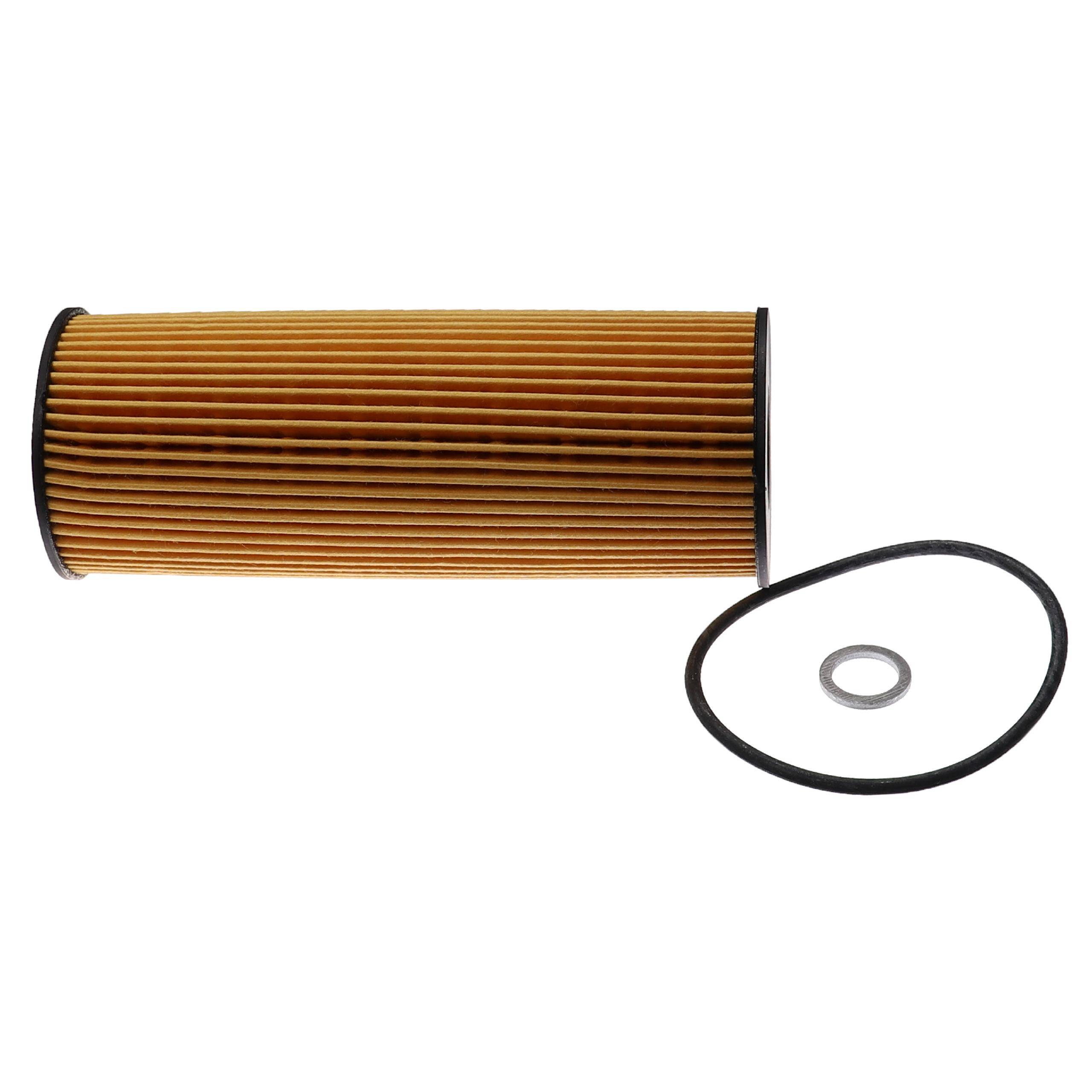 vhbw Ölfilter kompatibel mit Mercedes-Benz 124 1992/10-1993/06 W124 400 E 4.2 4196 ccm 205 KW 279 PS KFZ