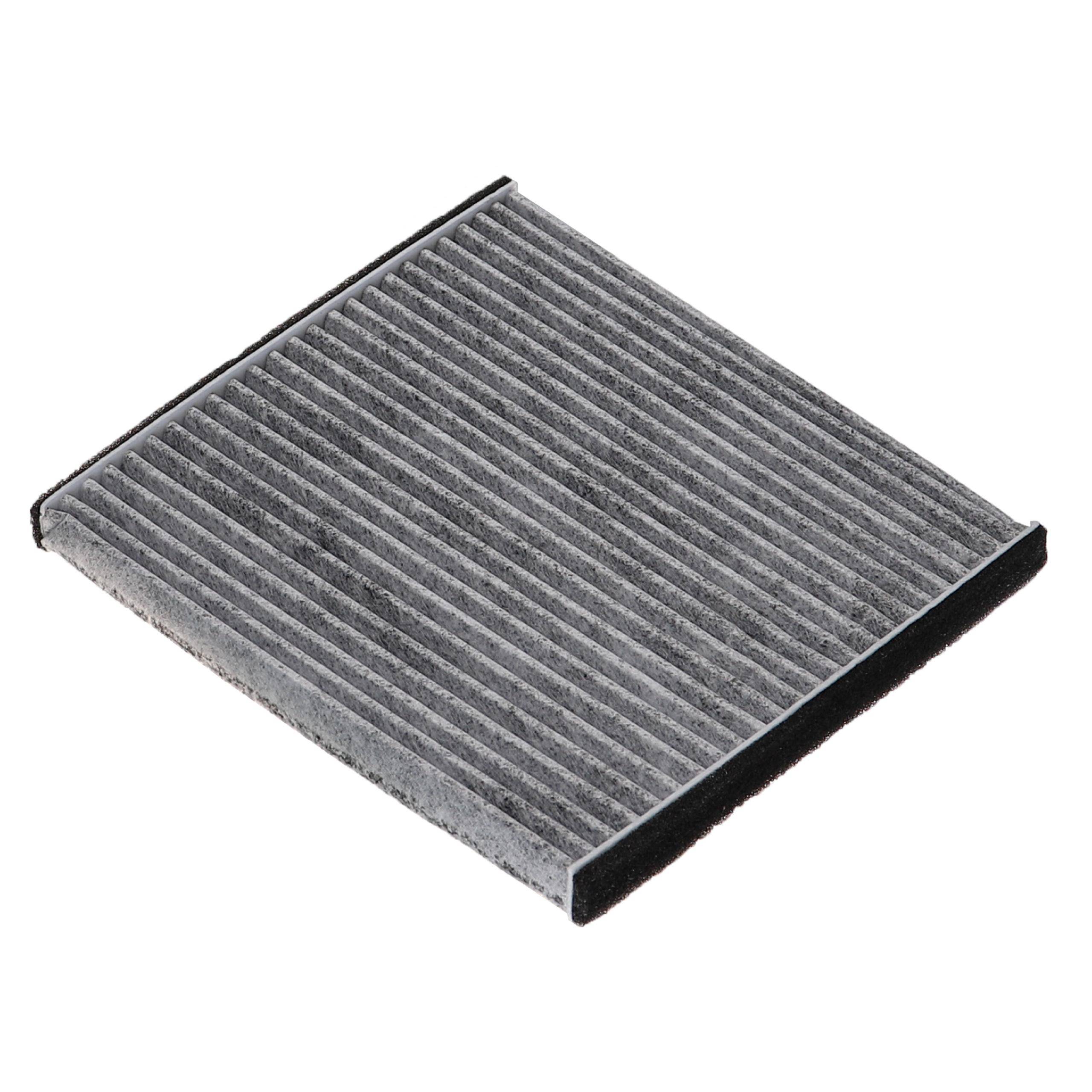 vhbw Innenraumfilter kompatibel mit Lexus 12/2008 - 10/2015 RX III (AL10) PKW - Mit Aktivkohle