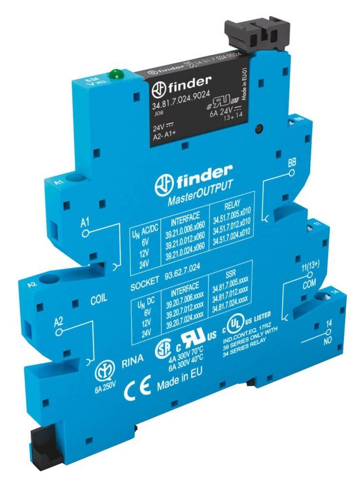 Finder SSR-Koppelrelais 39.20.7.012.9024