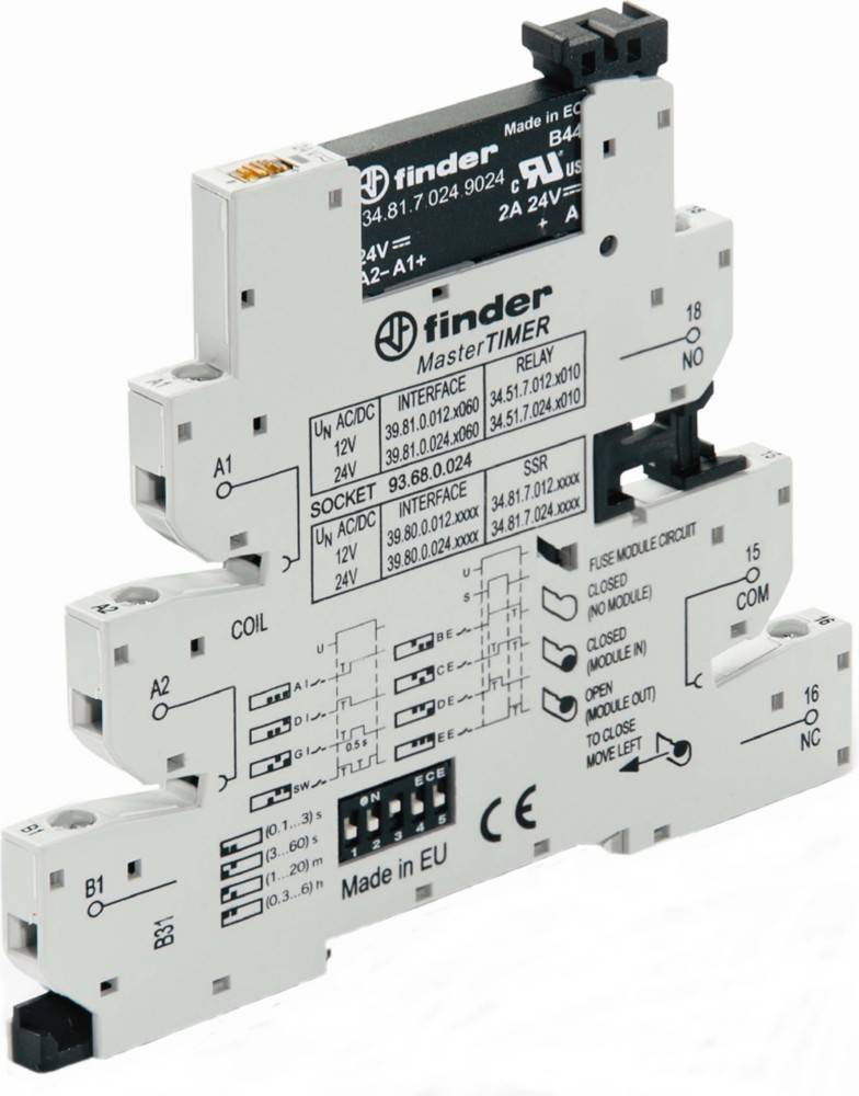 Finder Koppelrelais-MasterTimer 39.80.0.024.8240
