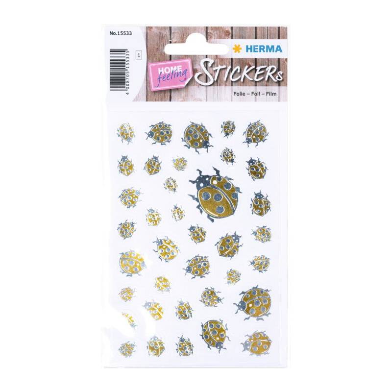 HERMA Sticker Home feeling "Goldkäfer"