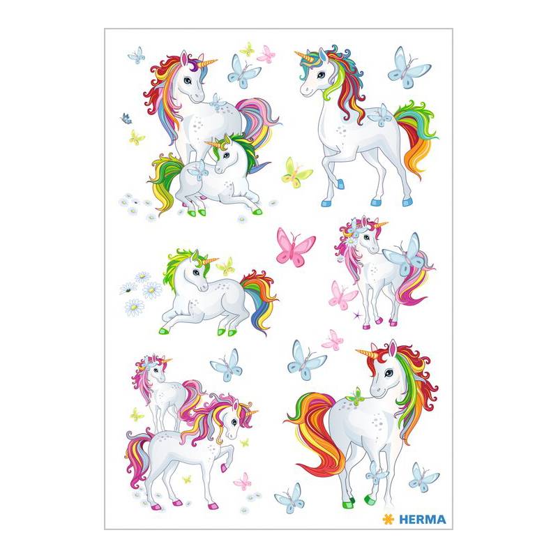 HERMA Sticker DECOR "Einhorn Best Friends"