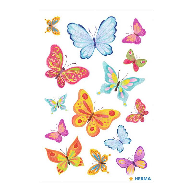 HERMA Sticker DECOR "Schmetterlingszeit"