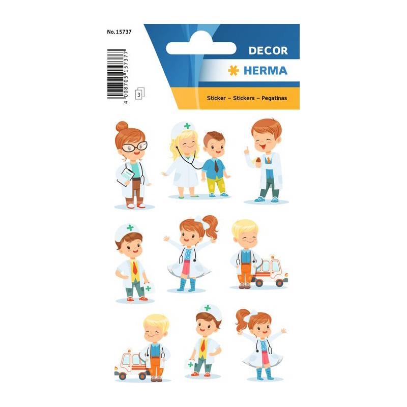 HERMA Sticker DECOR "Theo beim Kinderarzt"