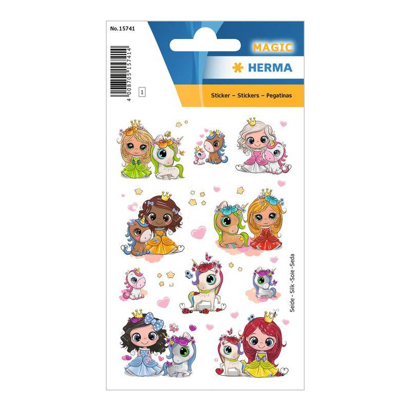HERMA Sticker MAGIC "Prinzessin Sweetie & Friends"