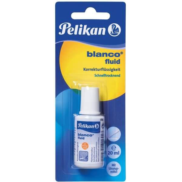 Korrekturfluid Blanco 20ml weiß Blister