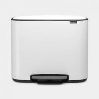 Brabantia Bo Treteimer weiss 11+ 23 L