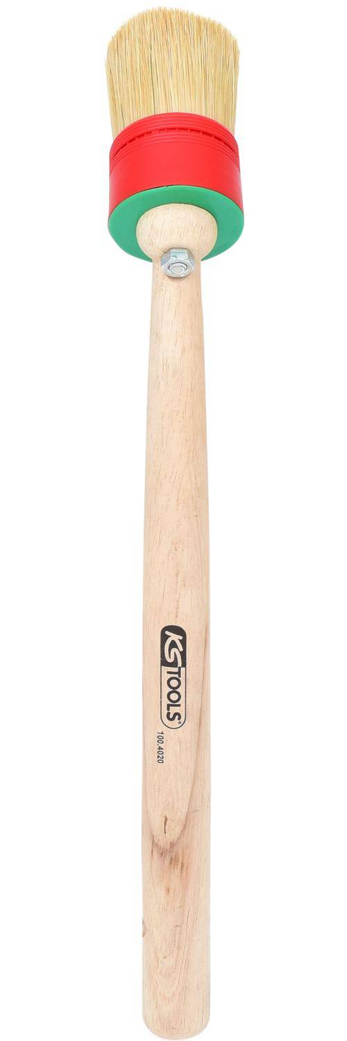 KS TOOLS Rundwinkelpinsel für Reifenmontierpaste, Ø 45mm