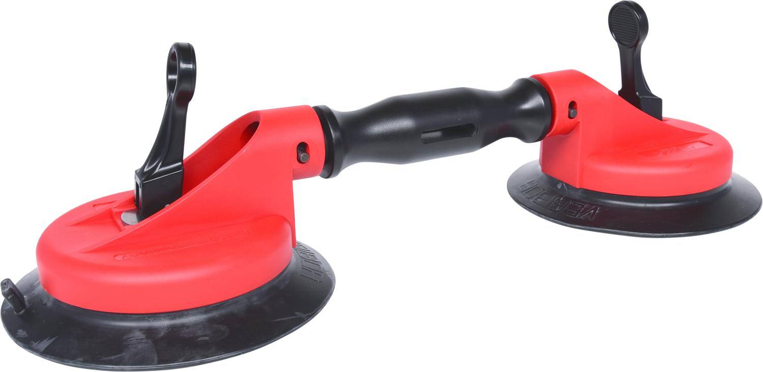 KS TOOLS Doppelsaugheber,80kg, Doppelgelenkkopf