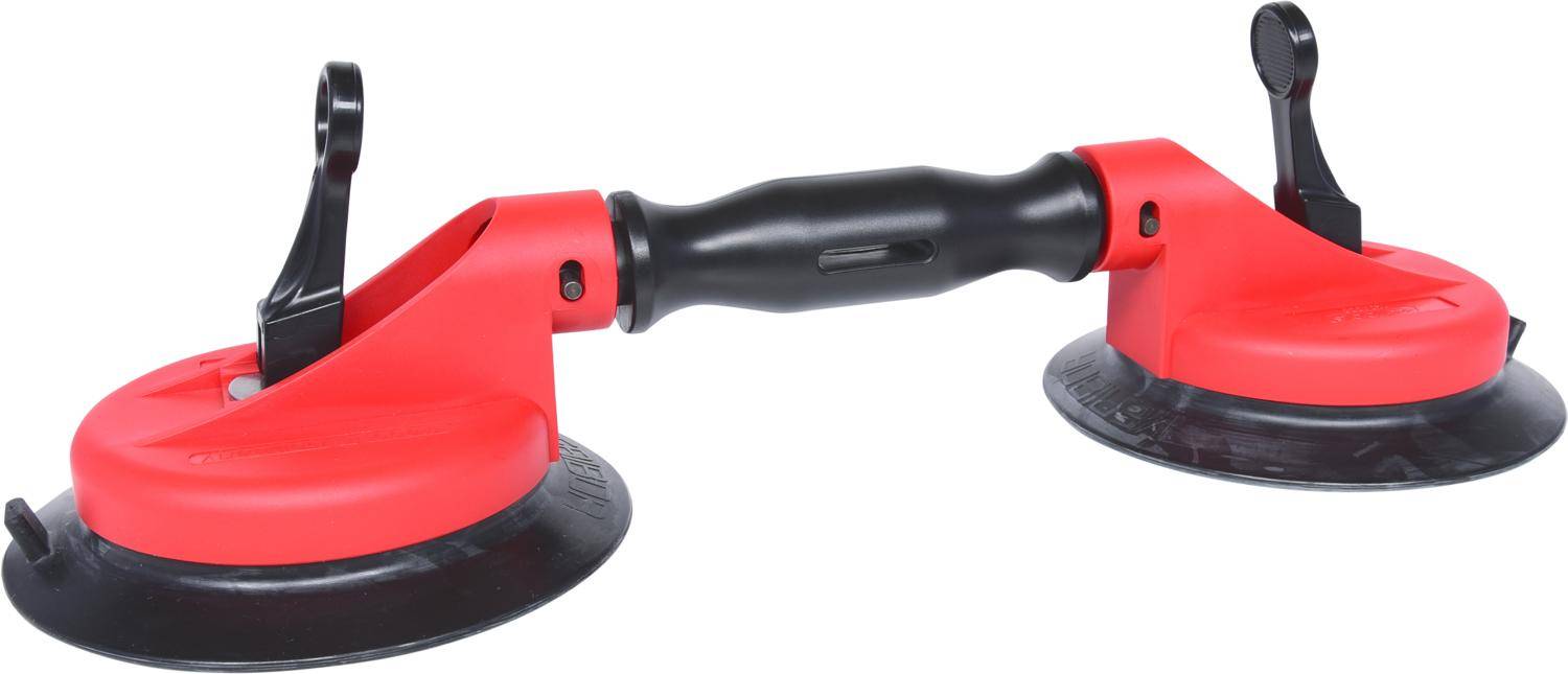 KS TOOLS Doppelsaugheber,80kg, Doppelgelenkkopf