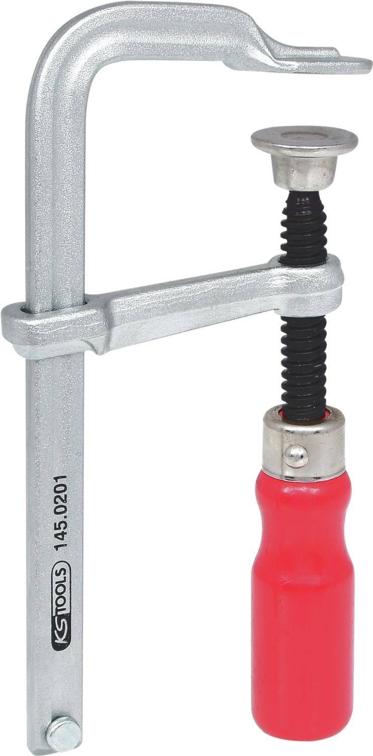 KS TOOLS Ganzstahl-Schraubzwinge, 50x100mm (145.0201)