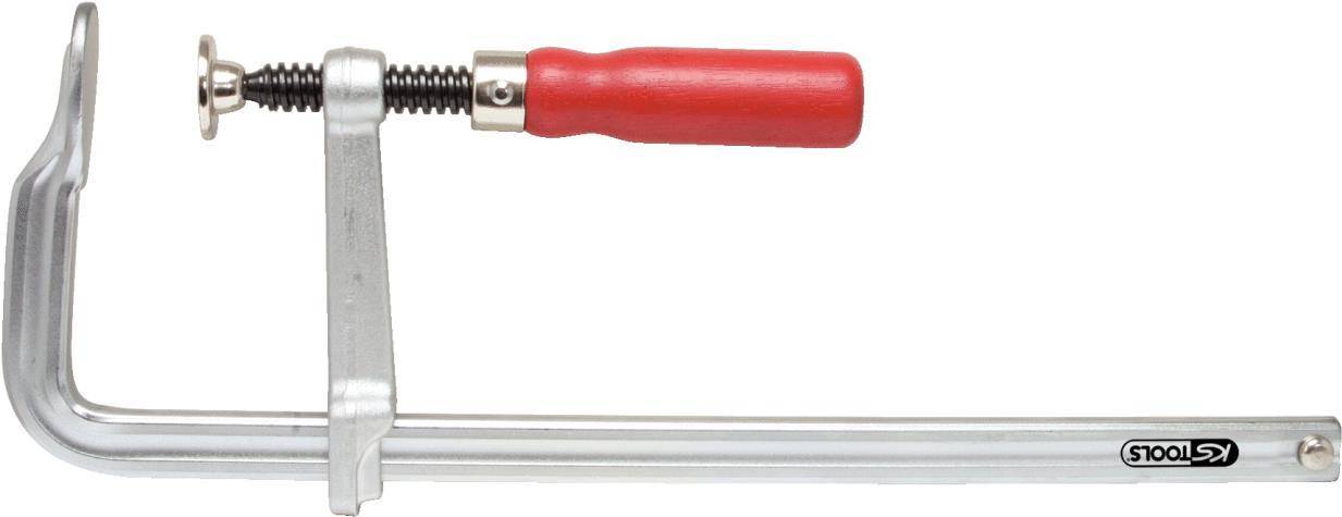 KS TOOLS Werkzeuge-Maschinen GmbH Ganzstahl-Schraubzwinge, 140x300mm (145.0212)