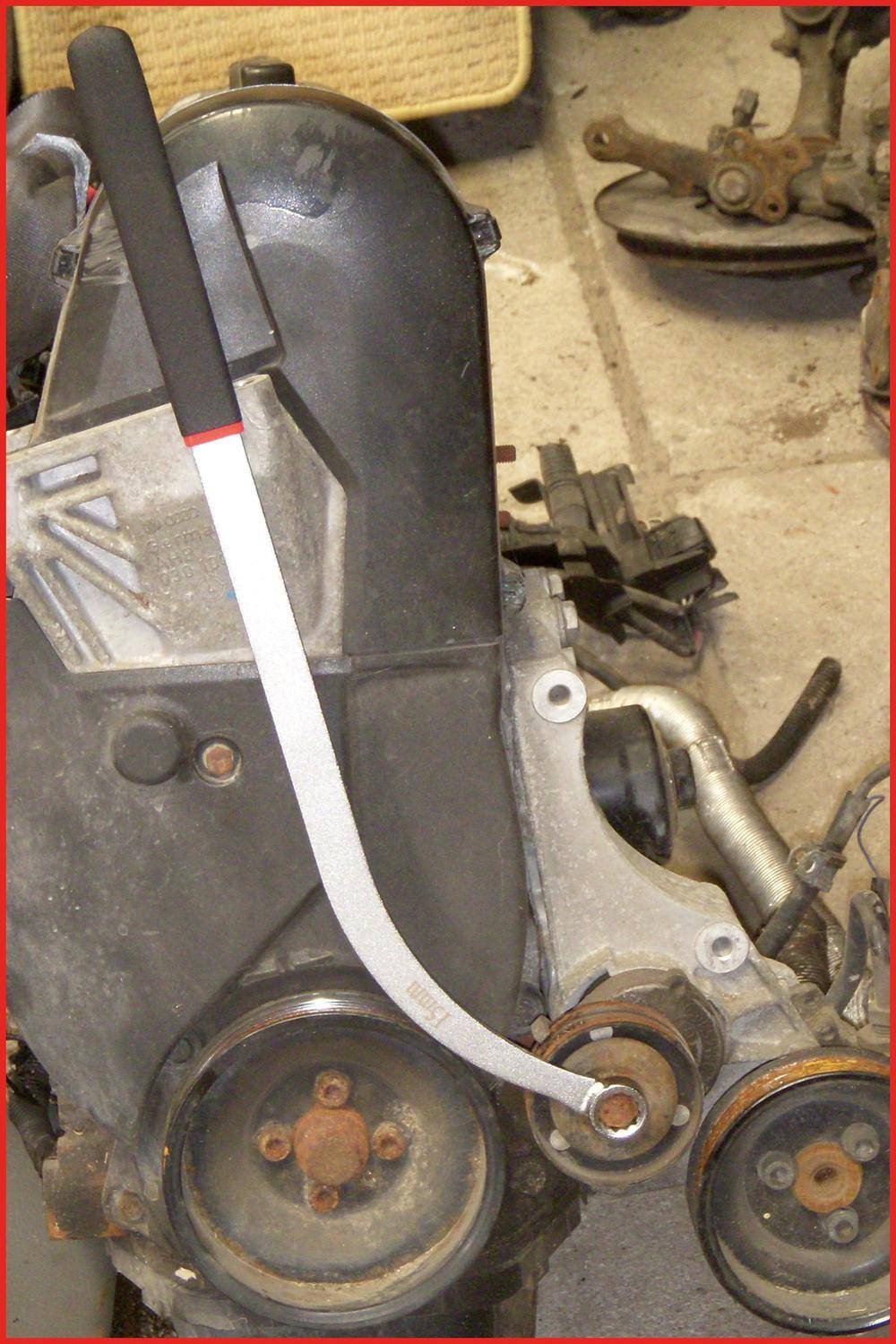 KS TOOLS Keil+Zahnriemen-Schlssel,L=460mm,E8