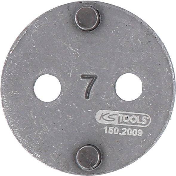 KS TOOLS Bremskolben-Werkzeug Adapter #7, Ã˜ 42mm (150.2009)