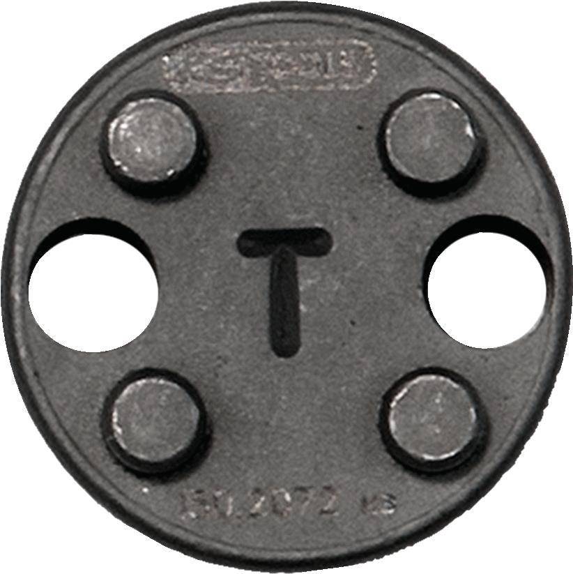 KS TOOLS Werkzeuge-Maschinen GmbH Bremskolben-Werkzeug Adapter #T, Ø 25mm (150.2072)