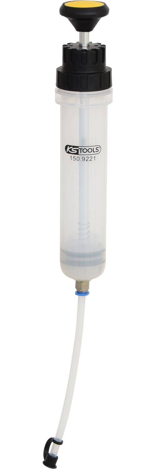 KS TOOLS Absaug- und Füllhandpumpe, 0,2 Liter