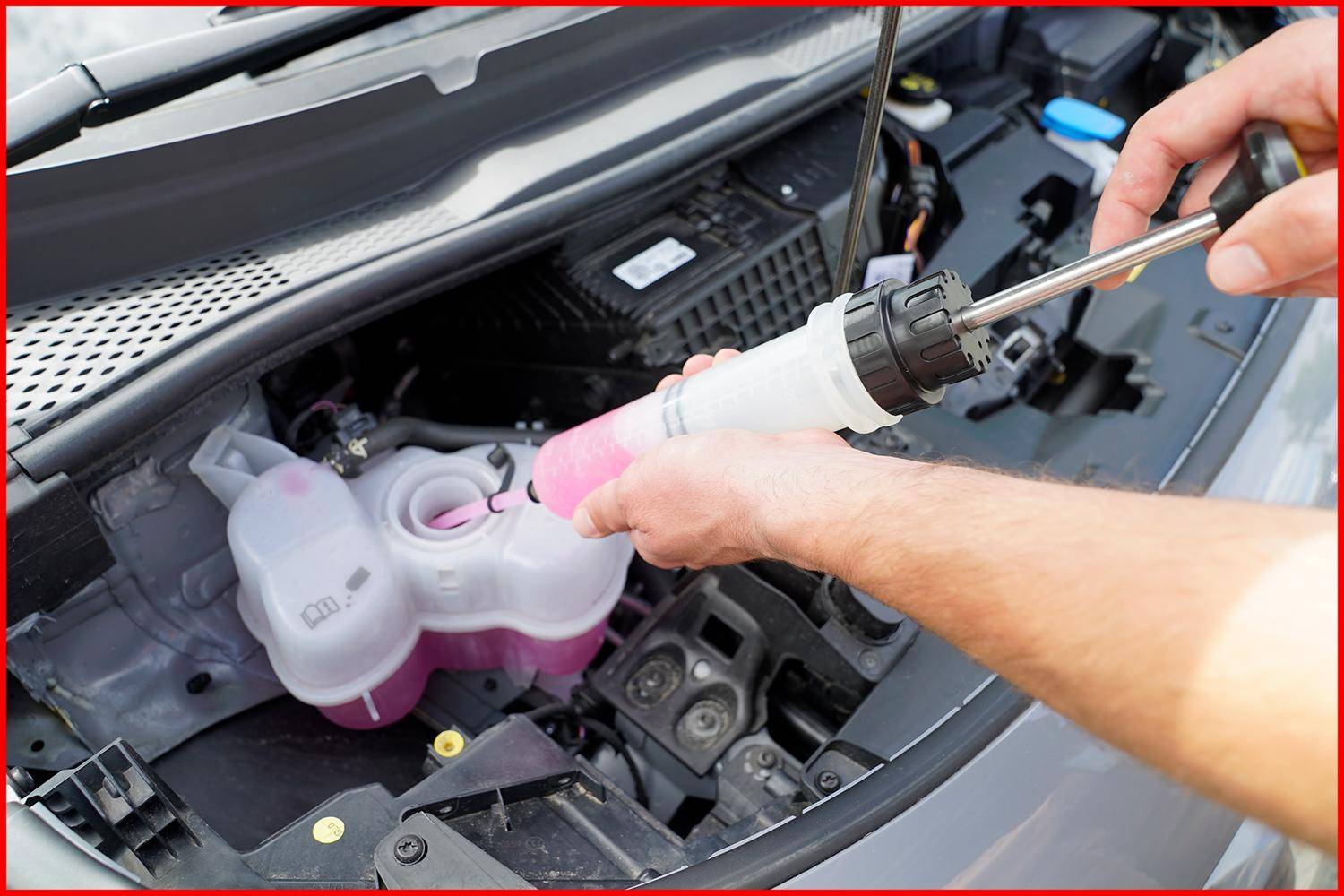 KS TOOLS Absaug- und Füllhandpumpe, 0,2 Liter