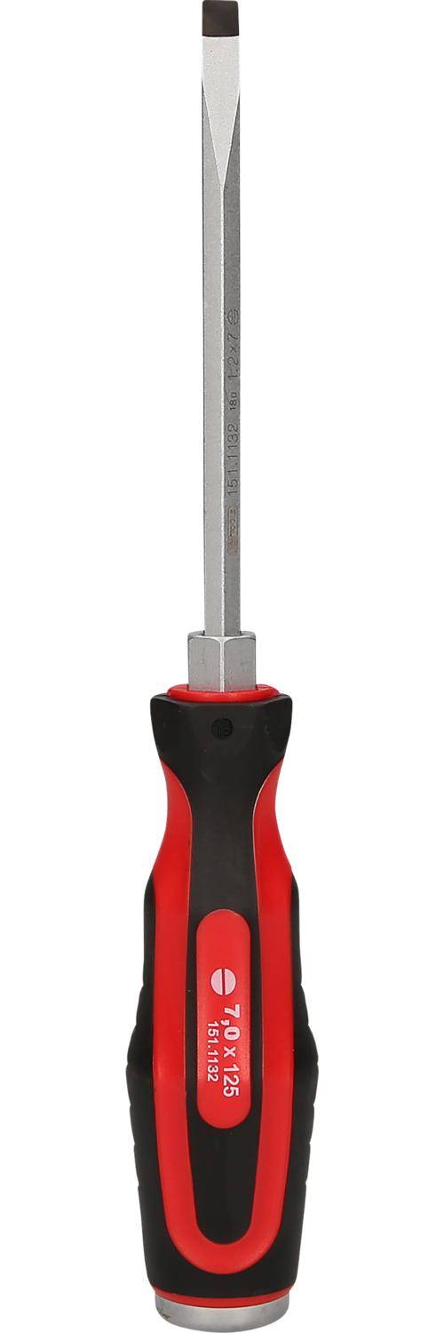 KS TOOLS ERGOTORQUEmax Schlitz-Schraubendreher, 7mm