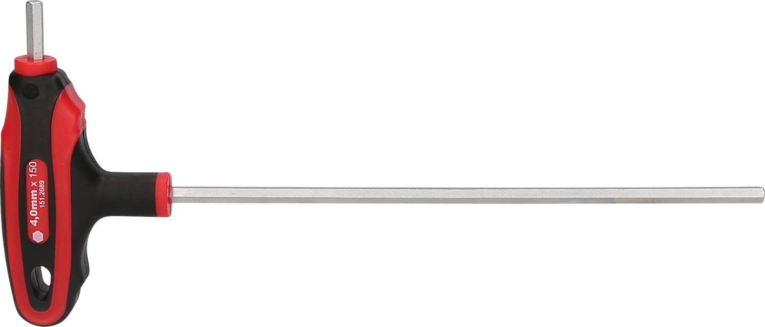 KS TOOLS T-Griff-Innensechskant-Schlüssel, 4mm