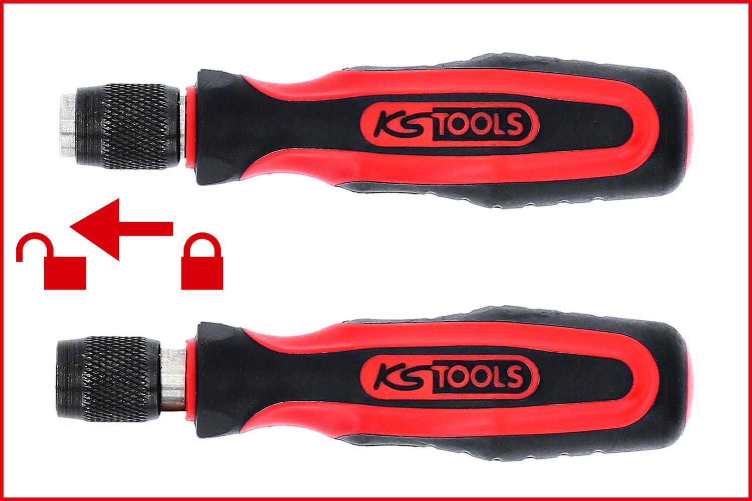 KS TOOLS ERGOTORQUEplus Bit-Satz, 17-tlg
