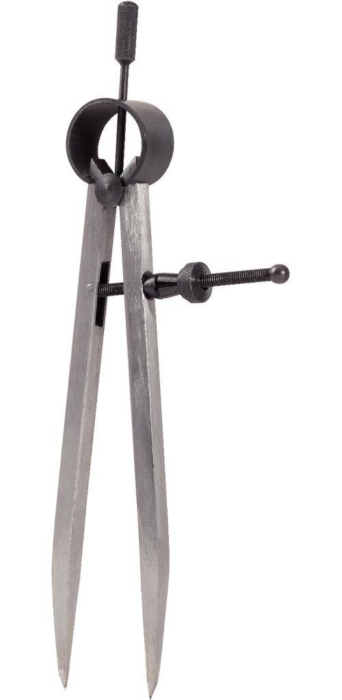 KS TOOLS Präzisions-Feder-Spitzzirkel, 280mm
