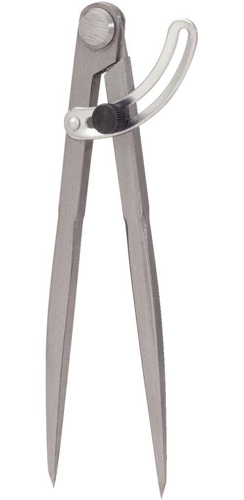 KS TOOLS Spitzzirkel mit Stellbogen, 400mm