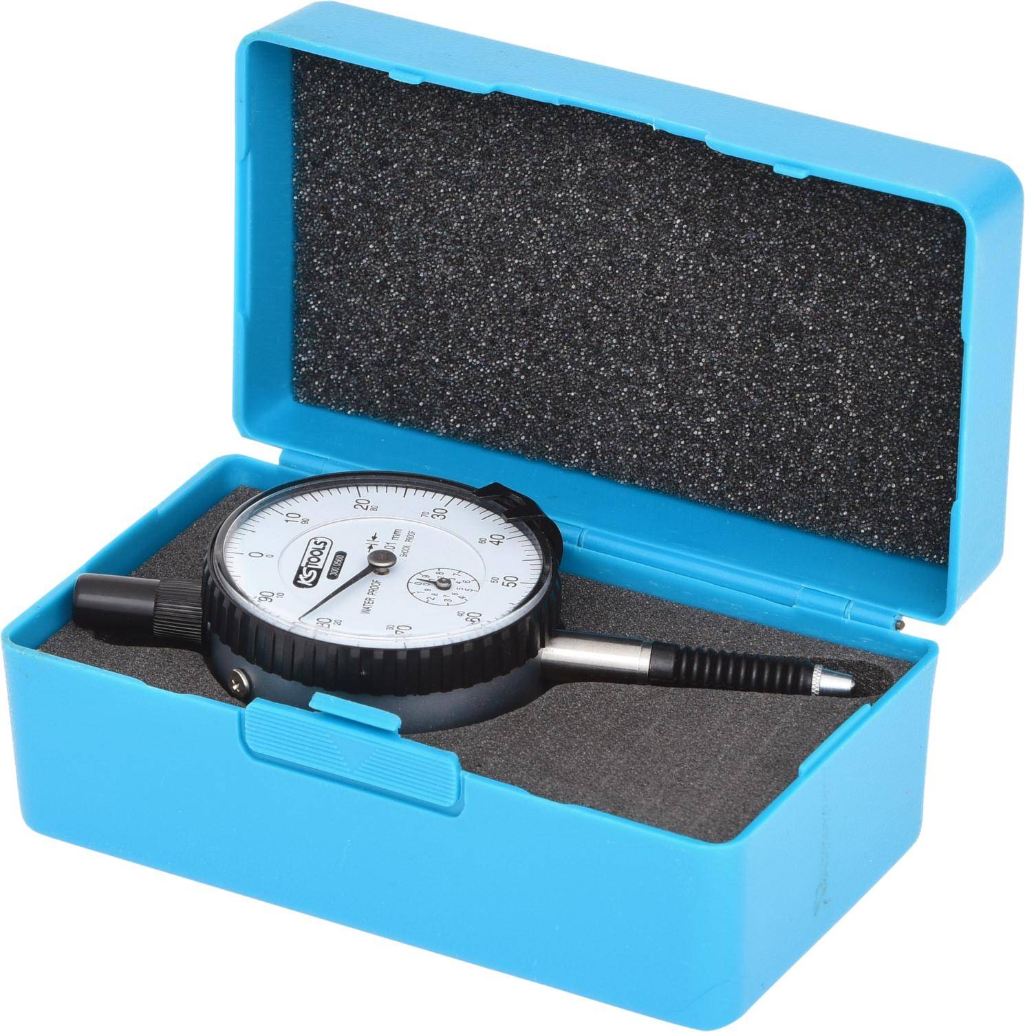 KS TOOLS Präzisions-Messuhr 0-10mm