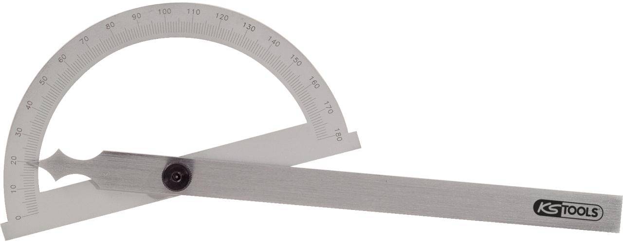 KS TOOLS Winkelgradmesser mit offenen Bogen, 600mm