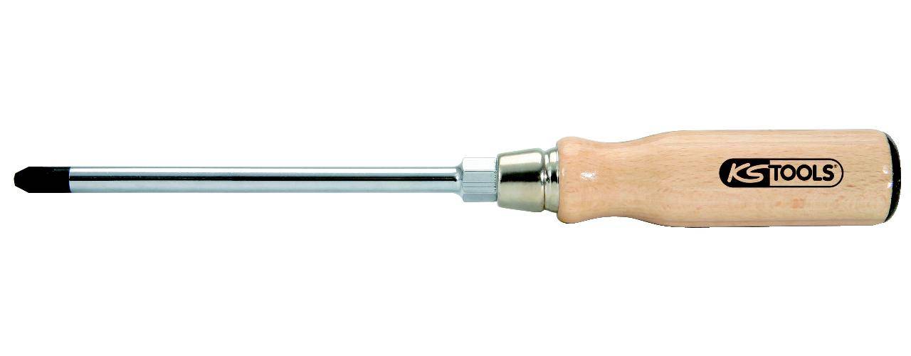 KS TOOLS ERGOTORQUE WOOD Schraubendreher, PH4